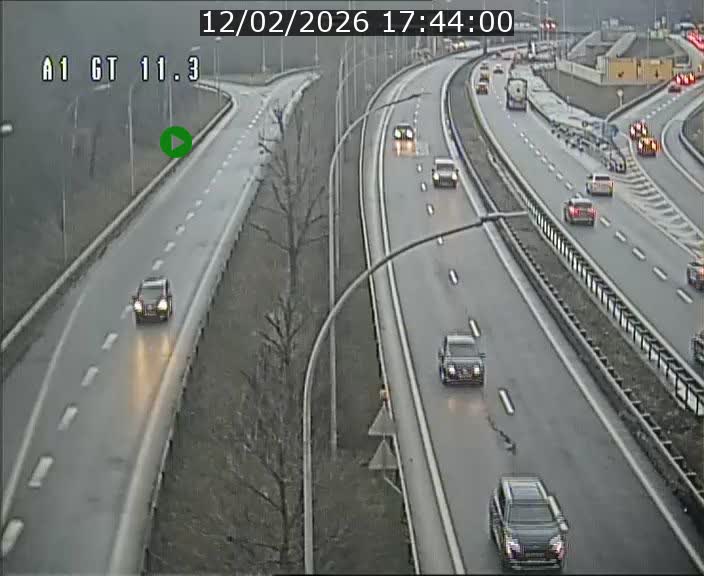 <h2>Traffic live webcam Luxembourg Senningerberg - A1 direction Allemagne - BK 11.3</h2>