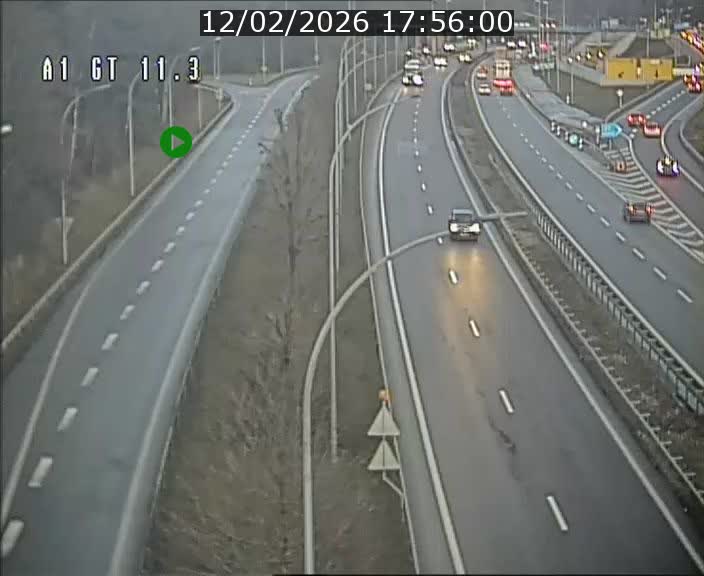 <h2>Traffic live webcam Luxembourg Senningerberg - A1 direction Allemagne - BK 11.3</h2>