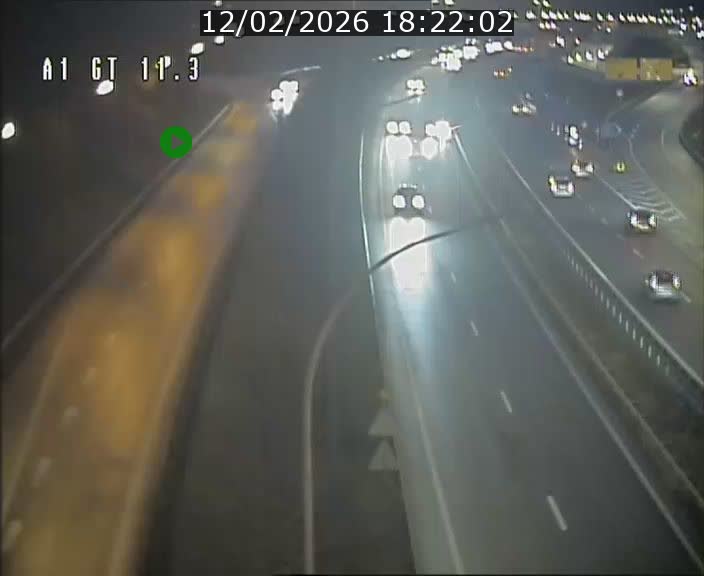 <h2>Traffic live webcam Luxembourg Senningerberg - A1 direction Allemagne - BK 11.3</h2>