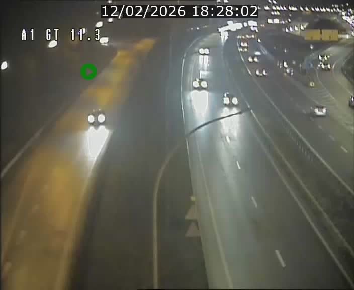 <h2>Traffic live webcam Luxembourg Senningerberg - A1 direction Allemagne - BK 11.3</h2>