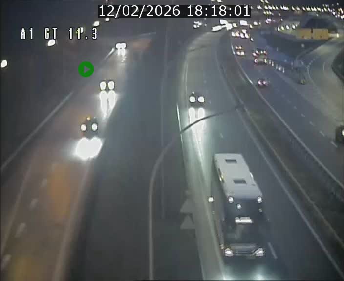 <h2>Traffic live webcam Luxembourg Senningerberg - A1 direction Allemagne - BK 11.3</h2>