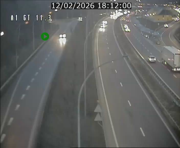 <h2>Traffic live webcam Luxembourg Senningerberg - A1 direction Allemagne - BK 11.3</h2>