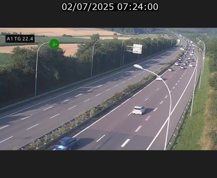 <h2>Traffic live webcam Luxembourg Flaxweiler - A1 direction Luxembourg - BK 22.4</h2>