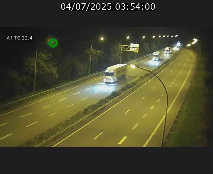 <h2>Traffic live webcam Luxembourg Flaxweiler - A1 direction Luxembourg - BK 22.4</h2>