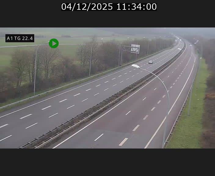 <h2>Traffic live webcam Luxembourg Flaxweiler - A1 direction Luxembourg - BK 22.4</h2>