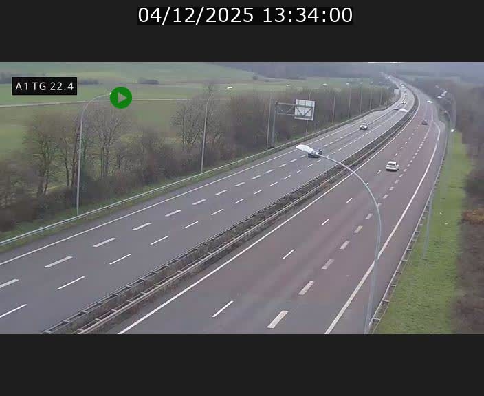 <h2>Traffic live webcam Luxembourg Flaxweiler - A1 direction Luxembourg - BK 22.4</h2>