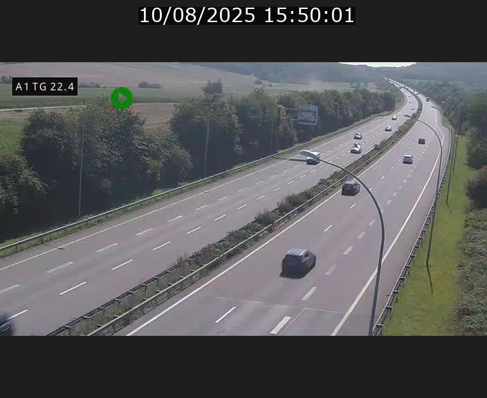 <h2>Traffic live webcam Luxembourg Flaxweiler - A1 direction Luxembourg - BK 22.4</h2>