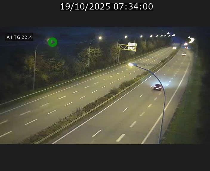<h2>Traffic live webcam Luxembourg Flaxweiler - A1 direction Luxembourg - BK 22.4</h2>