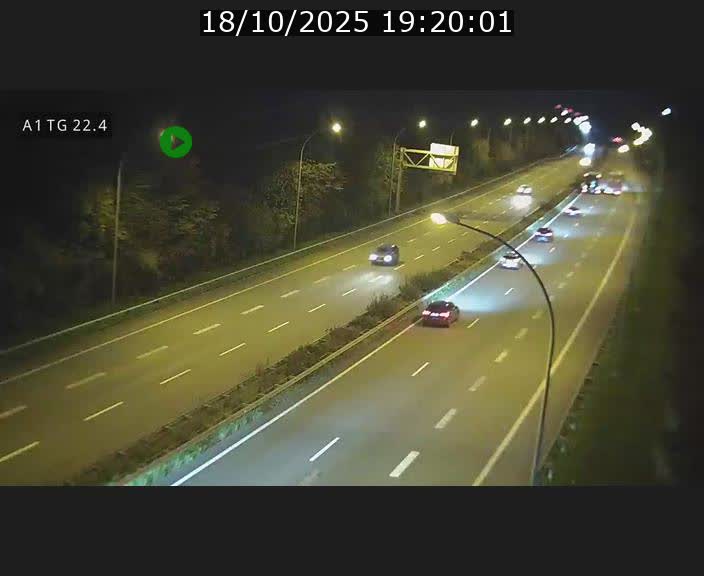 <h2>Traffic live webcam Luxembourg Flaxweiler - A1 direction Luxembourg - BK 22.4</h2>
