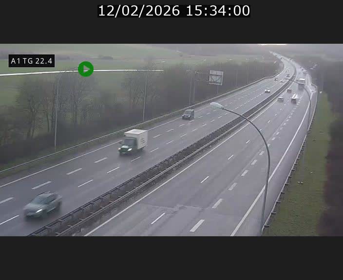 <h2>Traffic live webcam Luxembourg Flaxweiler - A1 direction Luxembourg - BK 22.4</h2>