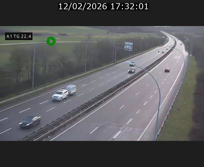 <h2>Traffic live webcam Luxembourg Flaxweiler - A1 direction Luxembourg - BK 22.4</h2>
