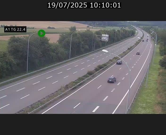<h2>Traffic live webcam Luxembourg Flaxweiler - A1 direction Luxembourg - BK 22.4</h2>