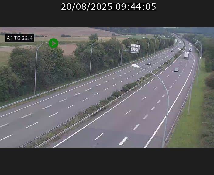 <h2>Traffic live webcam Luxembourg Flaxweiler - A1 direction Luxembourg - BK 22.4</h2>