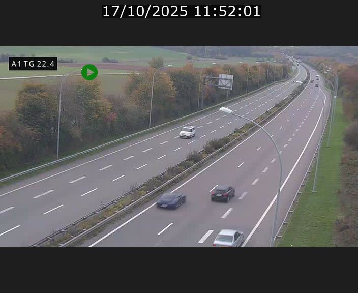 <h2>Traffic live webcam Luxembourg Flaxweiler - A1 direction Luxembourg - BK 22.4</h2>