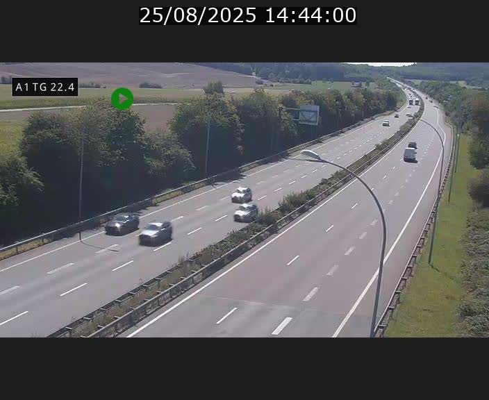 <h2>Traffic live webcam Luxembourg Flaxweiler - A1 direction Luxembourg - BK 22.4</h2>