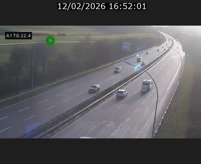 <h2>Traffic live webcam Luxembourg Flaxweiler - A1 direction Luxembourg - BK 22.4</h2>