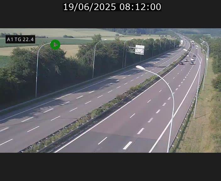 <h2>Traffic live webcam Luxembourg Flaxweiler - A1 direction Luxembourg - BK 22.4</h2>