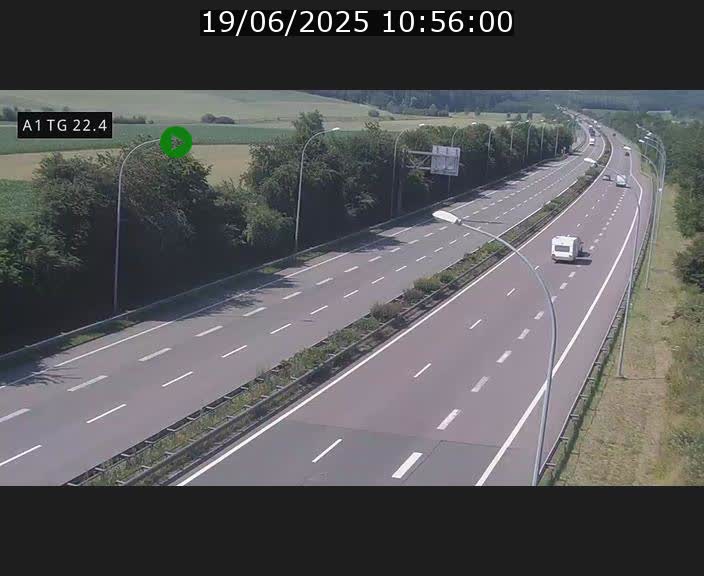 <h2>Traffic live webcam Luxembourg Flaxweiler - A1 direction Luxembourg - BK 22.4</h2>