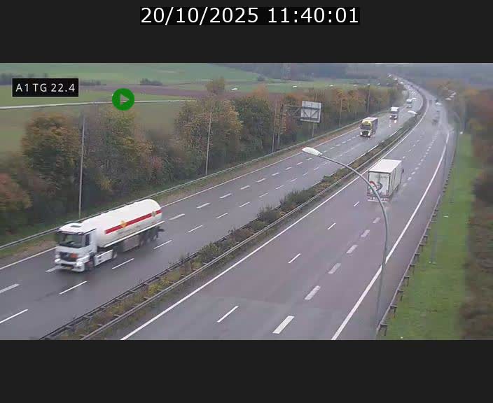 <h2>Traffic live webcam Luxembourg Flaxweiler - A1 direction Luxembourg - BK 22.4</h2>