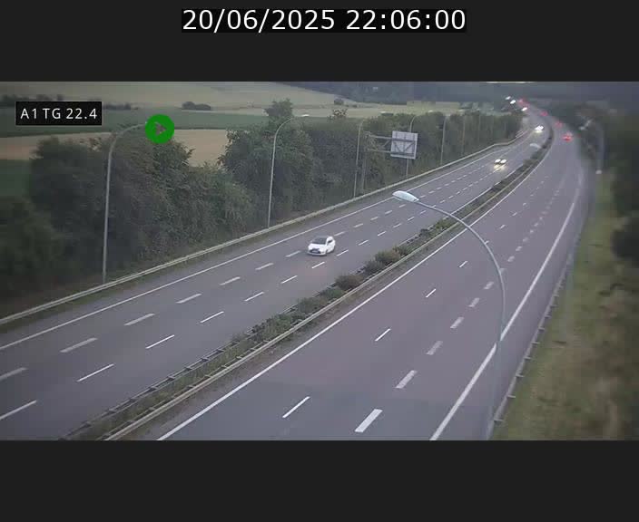 <h2>Traffic live webcam Luxembourg Flaxweiler - A1 direction Luxembourg - BK 22.4</h2>