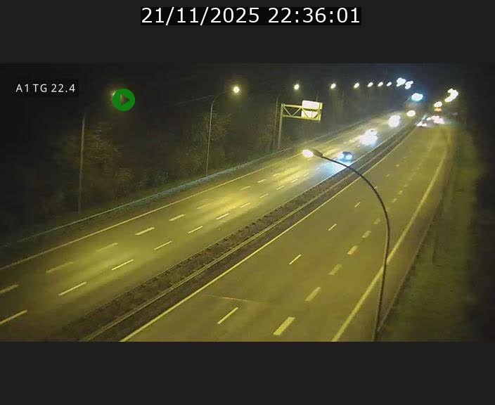 <h2>Traffic live webcam Luxembourg Flaxweiler - A1 direction Luxembourg - BK 22.4</h2>