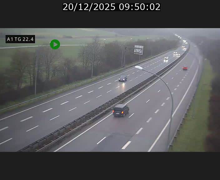 <h2>Traffic live webcam Luxembourg Flaxweiler - A1 direction Luxembourg - BK 22.4</h2>