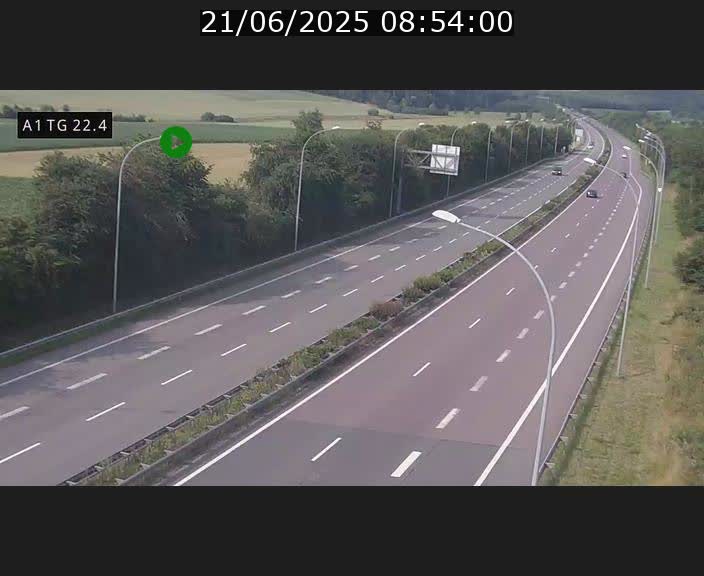 <h2>Traffic live webcam Luxembourg Flaxweiler - A1 direction Luxembourg - BK 22.4</h2>
