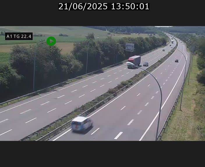 <h2>Traffic live webcam Luxembourg Flaxweiler - A1 direction Luxembourg - BK 22.4</h2>