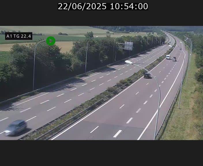 <h2>Traffic live webcam Luxembourg Flaxweiler - A1 direction Luxembourg - BK 22.4</h2>