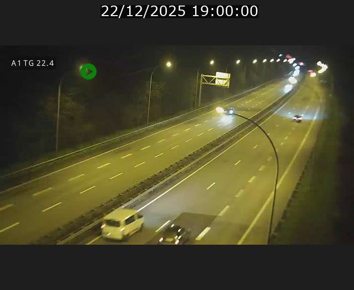 <h2>Traffic live webcam Luxembourg Flaxweiler - A1 direction Luxembourg - BK 22.4</h2>