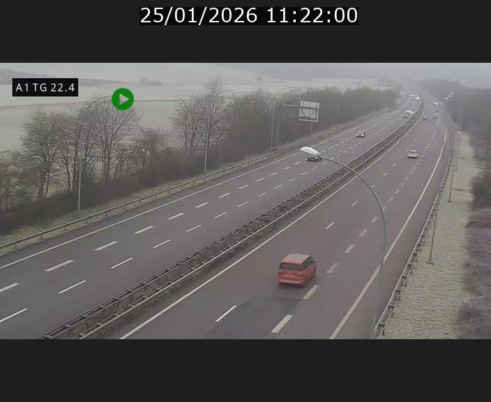 <h2>Traffic live webcam Luxembourg Flaxweiler - A1 direction Luxembourg - BK 22.4</h2>