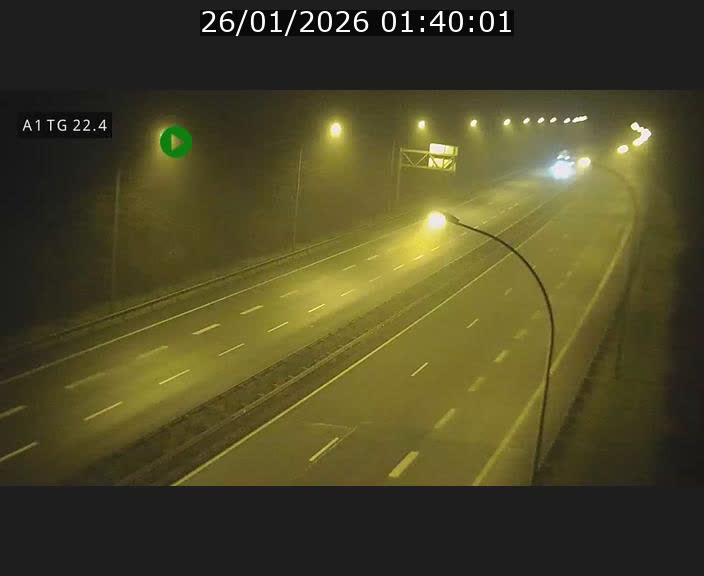 <h2>Traffic live webcam Luxembourg Flaxweiler - A1 direction Luxembourg - BK 22.4</h2>