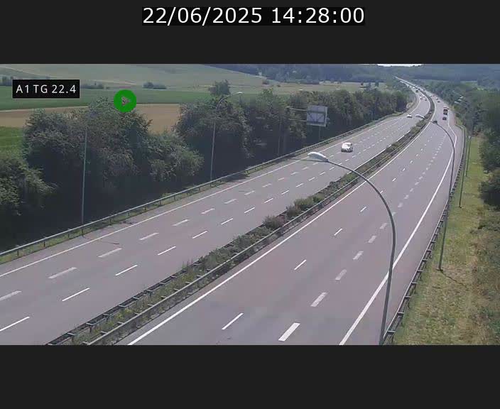 <h2>Traffic live webcam Luxembourg Flaxweiler - A1 direction Luxembourg - BK 22.4</h2>