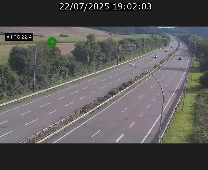<h2>Traffic live webcam Luxembourg Flaxweiler - A1 direction Luxembourg - BK 22.4</h2>