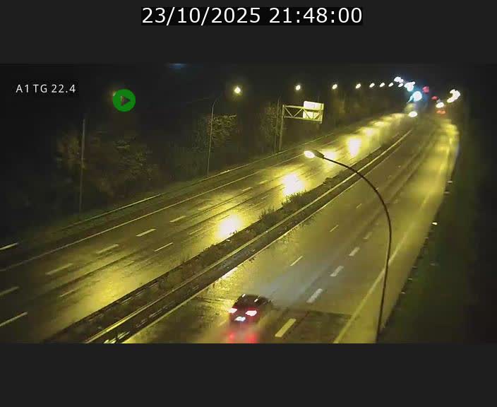 <h2>Traffic live webcam Luxembourg Flaxweiler - A1 direction Luxembourg - BK 22.4</h2>