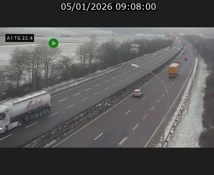 <h2>Traffic live webcam Luxembourg Flaxweiler - A1 direction Luxembourg - BK 22.4</h2>