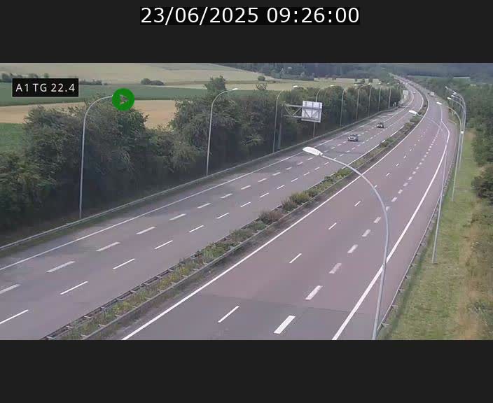 <h2>Traffic live webcam Luxembourg Flaxweiler - A1 direction Luxembourg - BK 22.4</h2>