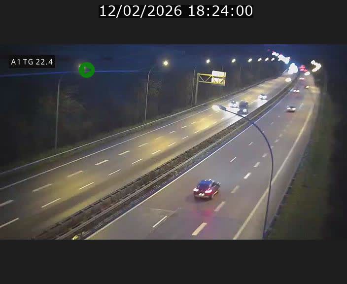 <h2>Traffic live webcam Luxembourg Flaxweiler - A1 direction Luxembourg - BK 22.4</h2>