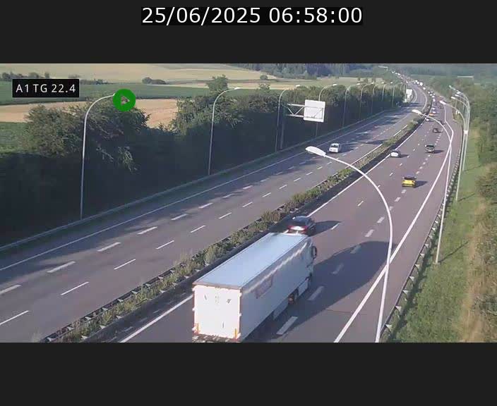 <h2>Traffic live webcam Luxembourg Flaxweiler - A1 direction Luxembourg - BK 22.4</h2>
