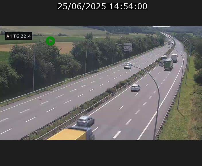 <h2>Traffic live webcam Luxembourg Flaxweiler - A1 direction Luxembourg - BK 22.4</h2>