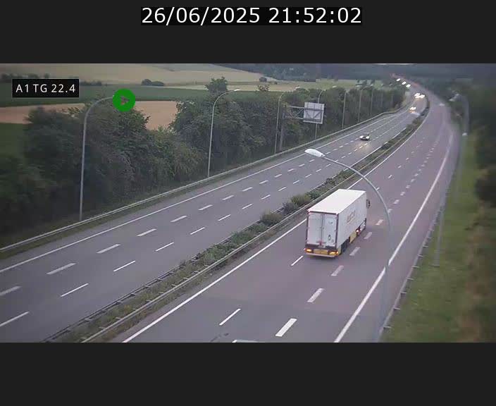 <h2>Traffic live webcam Luxembourg Flaxweiler - A1 direction Luxembourg - BK 22.4</h2>