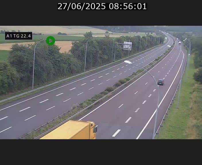 <h2>Traffic live webcam Luxembourg Flaxweiler - A1 direction Luxembourg - BK 22.4</h2>