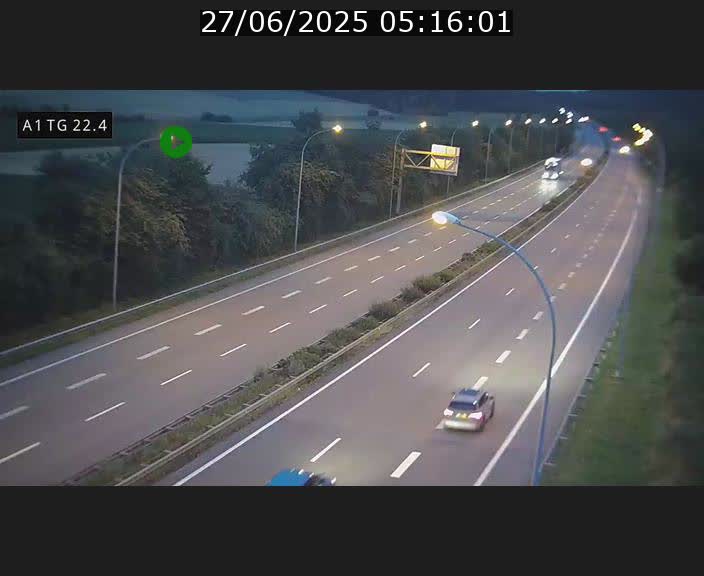 <h2>Traffic live webcam Luxembourg Flaxweiler - A1 direction Luxembourg - BK 22.4</h2>