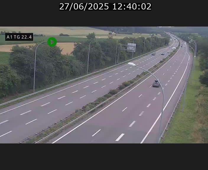 <h2>Traffic live webcam Luxembourg Flaxweiler - A1 direction Luxembourg - BK 22.4</h2>
