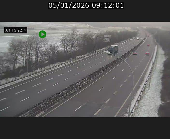 <h2>Traffic live webcam Luxembourg Flaxweiler - A1 direction Luxembourg - BK 22.4</h2>