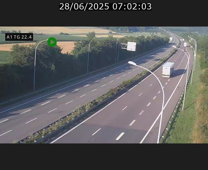 <h2>Traffic live webcam Luxembourg Flaxweiler - A1 direction Luxembourg - BK 22.4</h2>