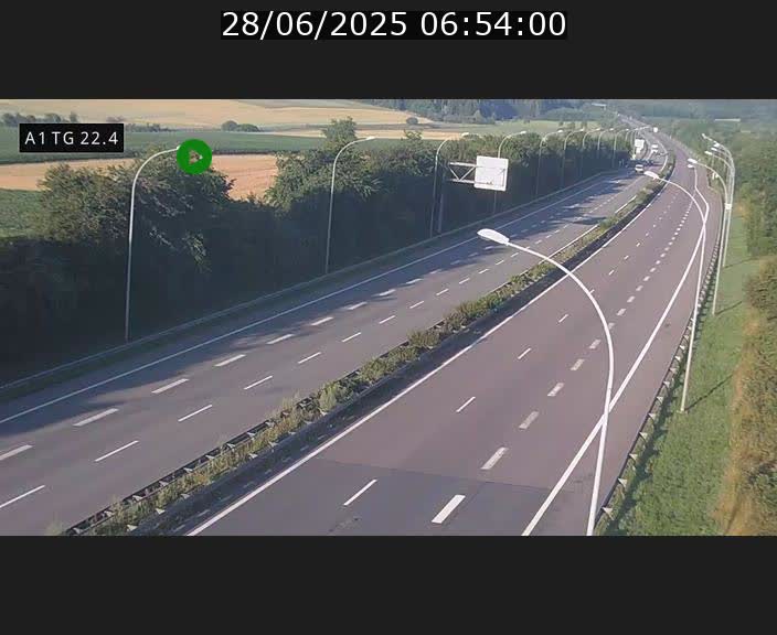 <h2>Traffic live webcam Luxembourg Flaxweiler - A1 direction Luxembourg - BK 22.4</h2>