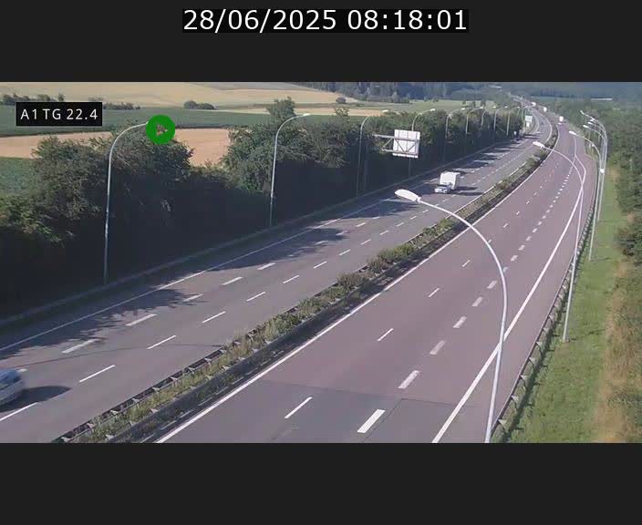 <h2>Traffic live webcam Luxembourg Flaxweiler - A1 direction Luxembourg - BK 22.4</h2>