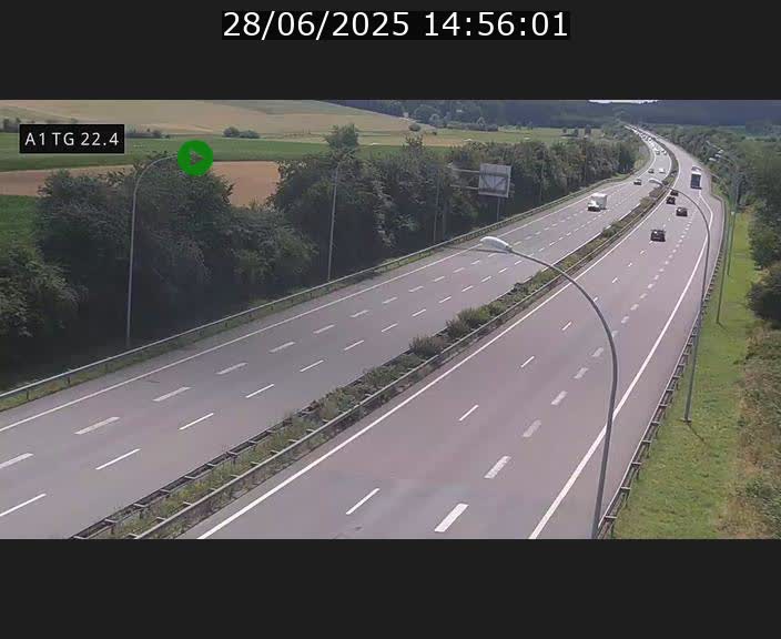 <h2>Traffic live webcam Luxembourg Flaxweiler - A1 direction Luxembourg - BK 22.4</h2>