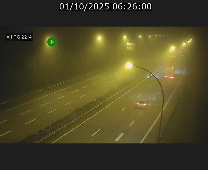 <h2>Traffic live webcam Luxembourg Flaxweiler - A1 direction Luxembourg - BK 22.4</h2>